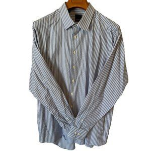 David Donahue Big and Tall Dress Shirt Size 20, 38/39